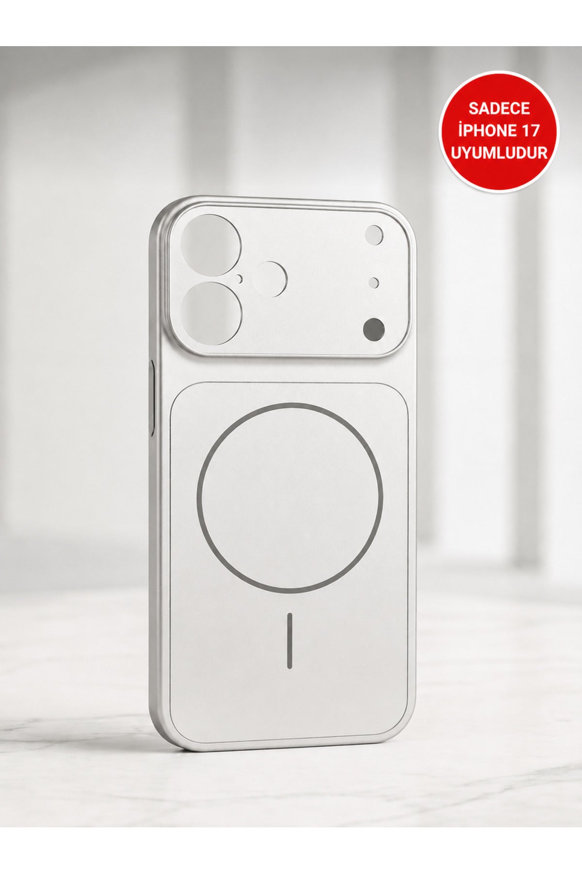 İPhone 17 Uyumlu Şık ve Tarz Lens Korumalı Popüler Kılıf...
