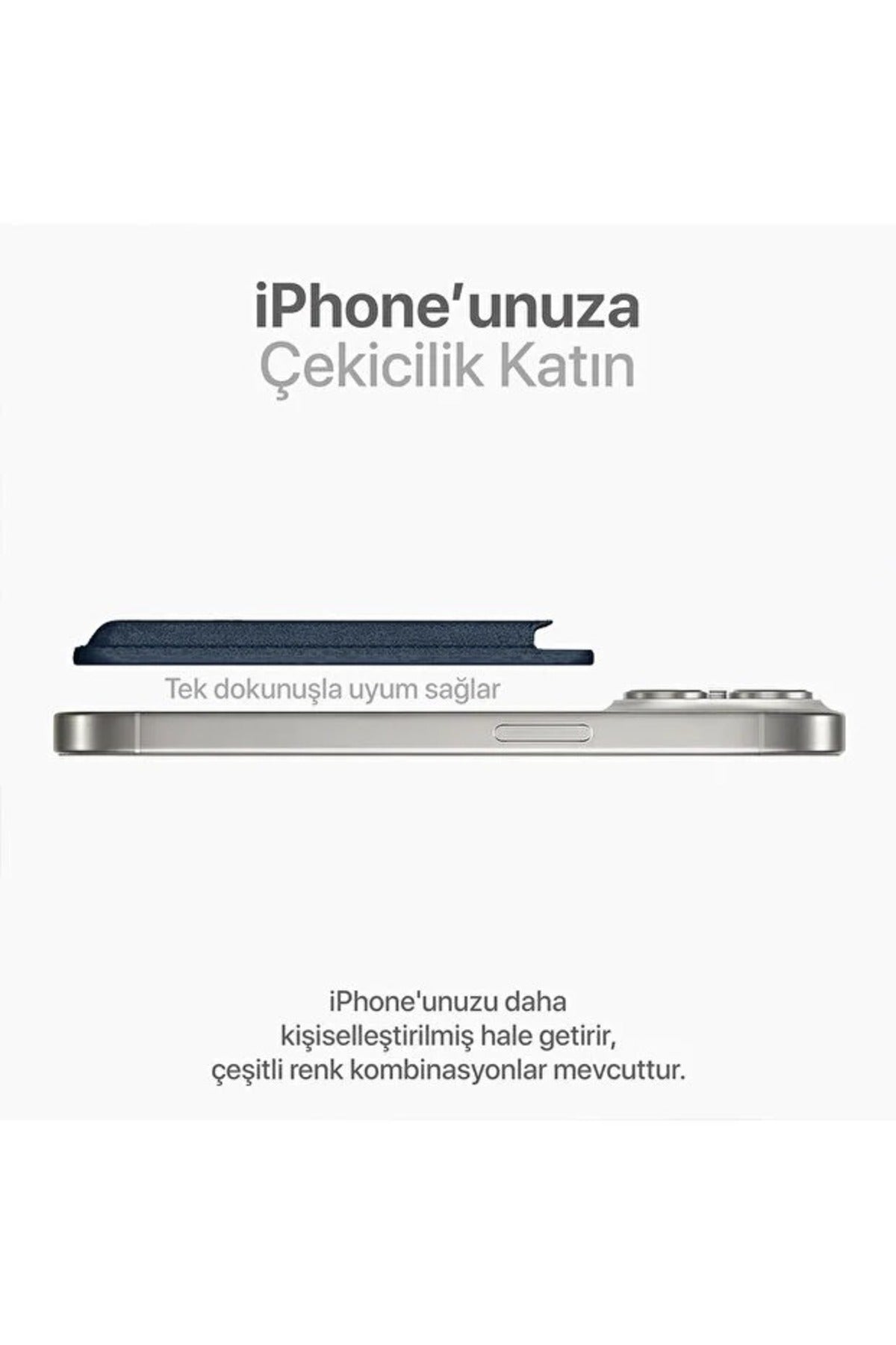 MagSafe Uyumlu Manyetik Telefon Kartlığı | Atatürk, Bozkurt ve Özel Tasarım Desenli Vegan Deri Kartlık
