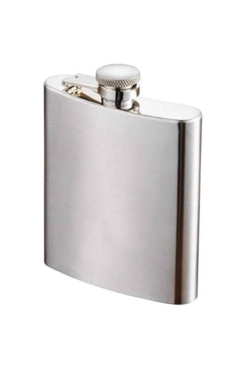 Paslanmaz Çelik 6 Oz 177 ml Cep Matarası İçki Viski Matarası Kapaklı
