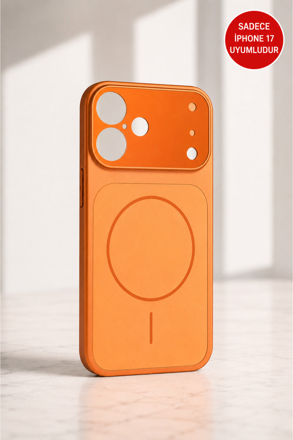 İPhone 17 Uyumlu Şık ve Tarz Lens Korumalı Popüler Kılıf...