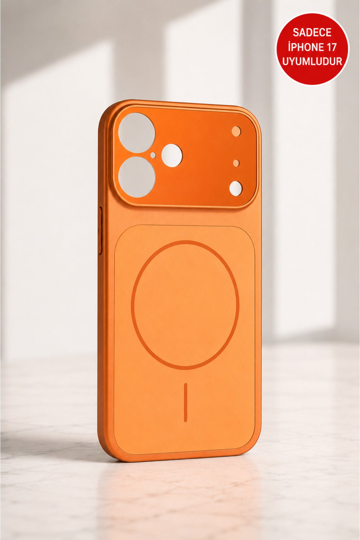 İPhone 17 Uyumlu Şık ve Tarz Lens Korumalı Popüler Kılıf...