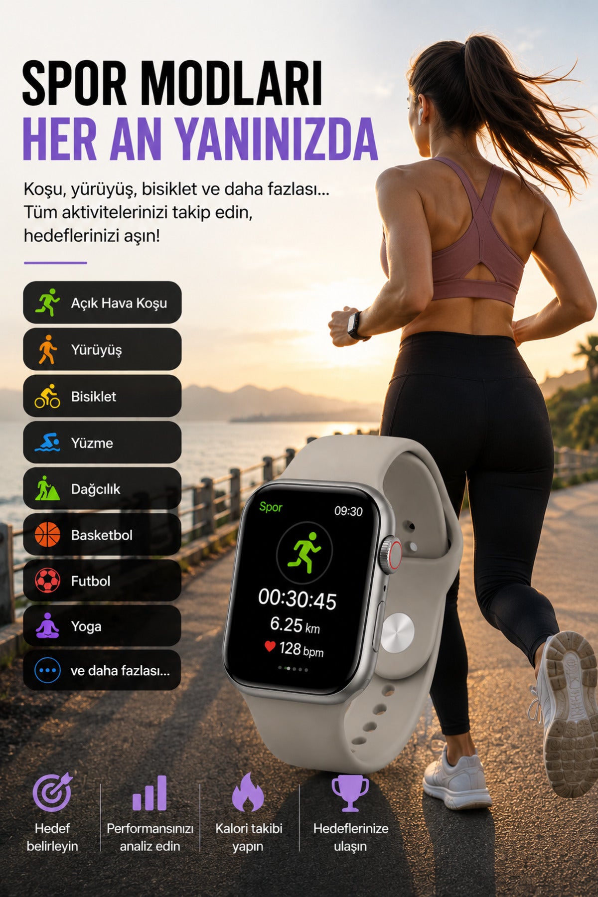 HK11 Ultra 3 AMOLED Akıllı Saat AI ChatGPT GPS NFC Bluetooth Arama 4GB Hafıza Premium