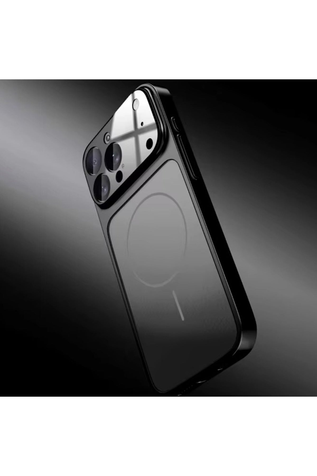 iPhone 16 ProMax Uyumlu 17 Pro Max Görünümlü Premium Çevirici Kamera Korumalı MagSafe Destekli Kılıf