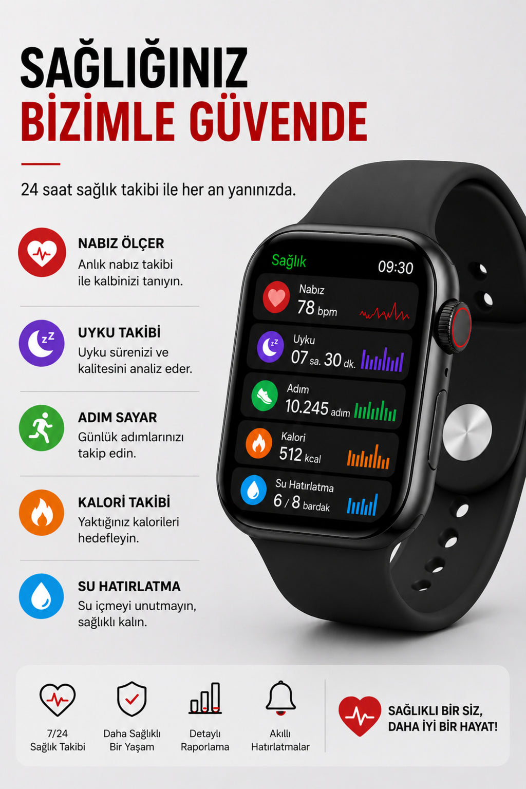 HK11 Ultra 3 AMOLED Akıllı Saat AI ChatGPT GPS NFC Bluetooth Arama 4GB Hafıza Premium