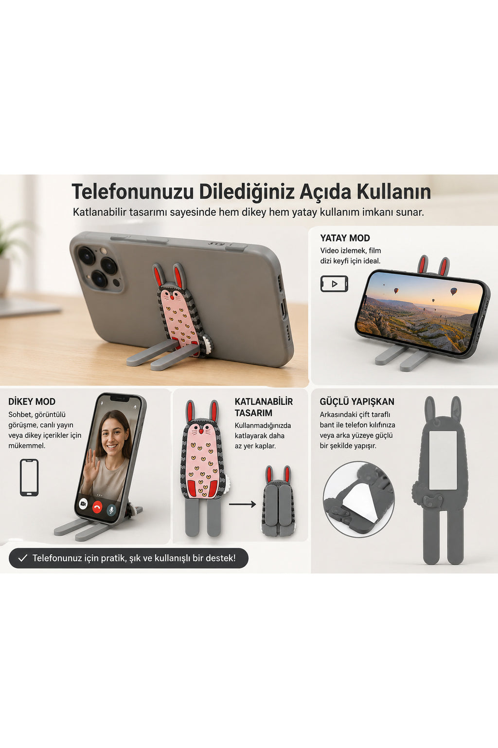 Premium Çizilmez Silikon Hayvan Figürlü Tasarım PU Cep Telefonu Kılıfı iPhone 17 Pro Max 17 Pro 17 Ve Diğer Modeller İçin