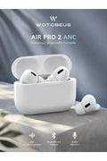 Air Pro 2 Bluetooth Kulaklık ANC Aktif Gürültü Engelleme Kablosuz TWS iOS Android Tüm Telefonlarla Uyumlu