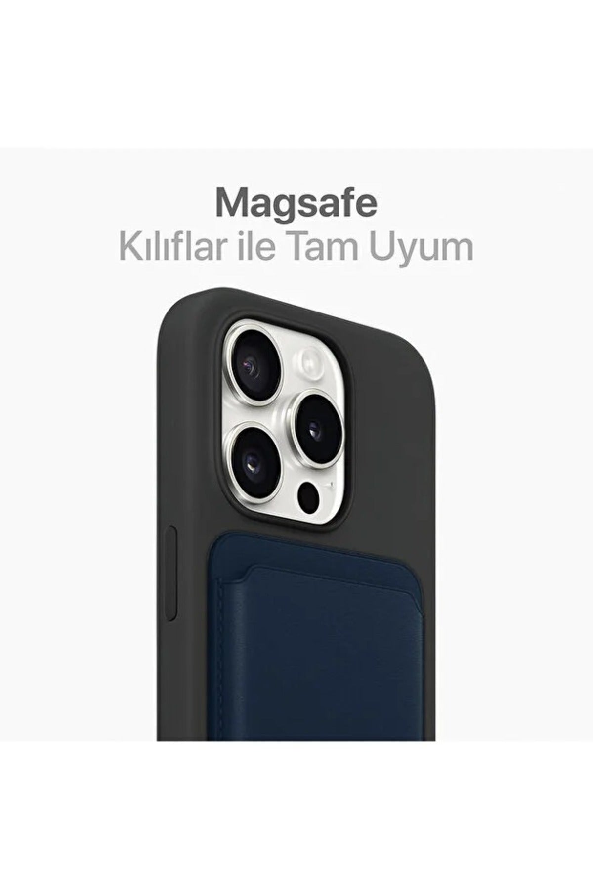 MagSafe Uyumlu Manyetik Telefon Kartlığı | Atatürk, Bozkurt ve Özel Tasarım Desenli Vegan Deri Kartlık