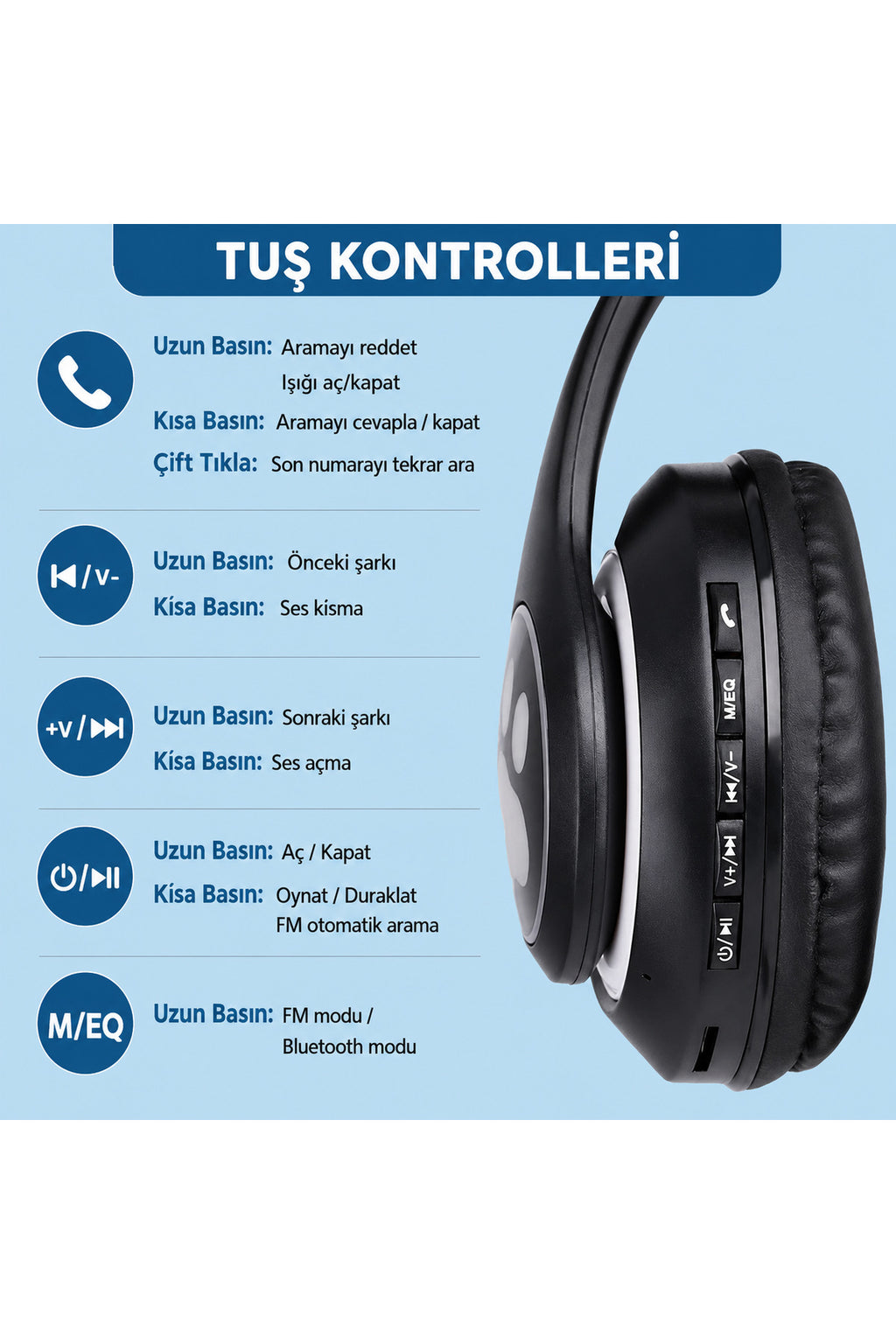 STN-28 kedi kulaklıklar katlanabilir kart takmadan işık-up çocuklar kablosuz kulaklık