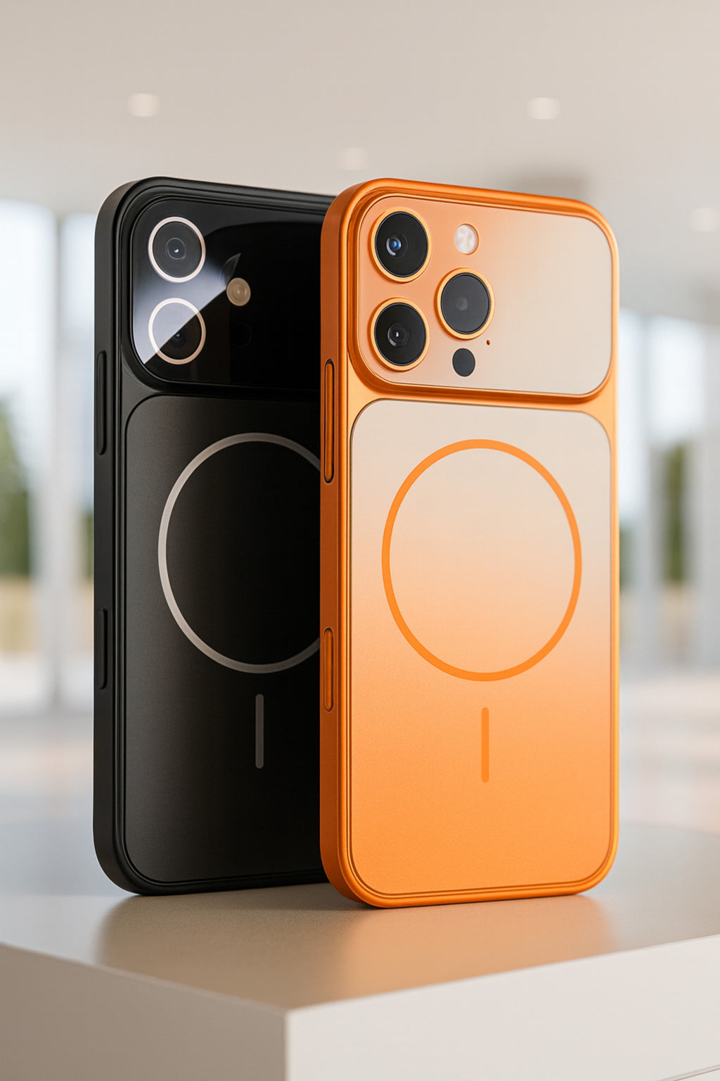İPhone 17 Uyumlu Şık ve Tarz Lens Korumalı Popüler Kılıf...