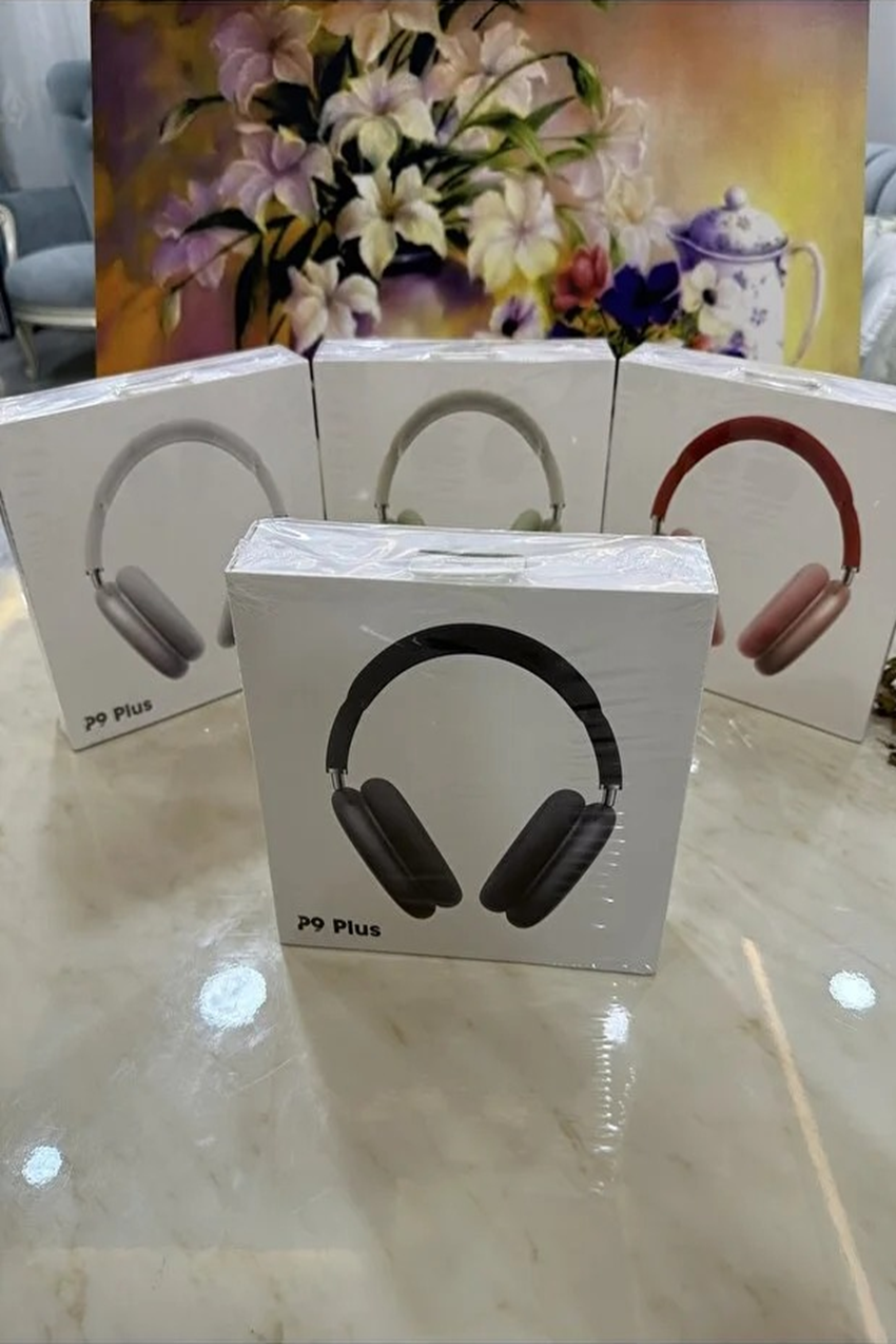 P9 Plus Kablosuz Bluetooth Kulaklık A Kalite, One Size