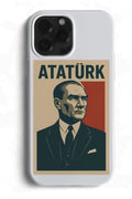 WOTOBEUS Atatürk Beyaz Retro Portre Tasarımlı Telefon Kılıfı — 850 × 1274, ortak kadraj