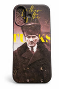 WOTOBEUS Atatürk Siyah Turks Tasarımlı Telefon Kılıfı — 850 × 1274, ortak kadraj
