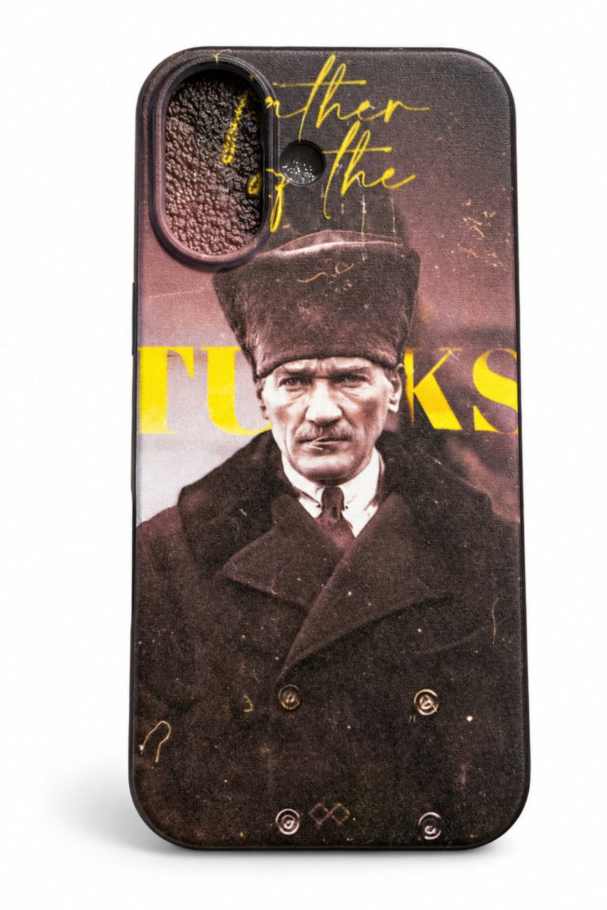 WOTOBEUS Atatürk Siyah Turks Tasarımlı Telefon Kılıfı — 850 × 1274, ortak kadraj