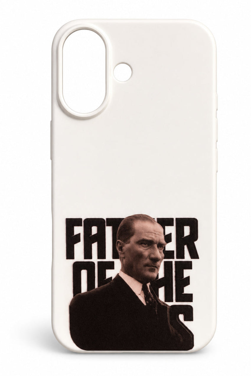 WOTOBEUS Atatürk Beyaz Father Tasarımlı Telefon Kılıfı — 850 × 1274, ortak kadraj