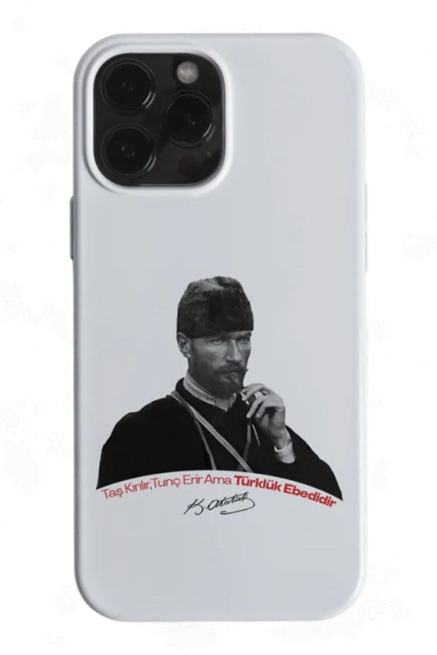 WOTOBEUS Atatürk Beyaz General Tasarımlı Telefon Kılıfı — 850 × 1274, ortak kadraj