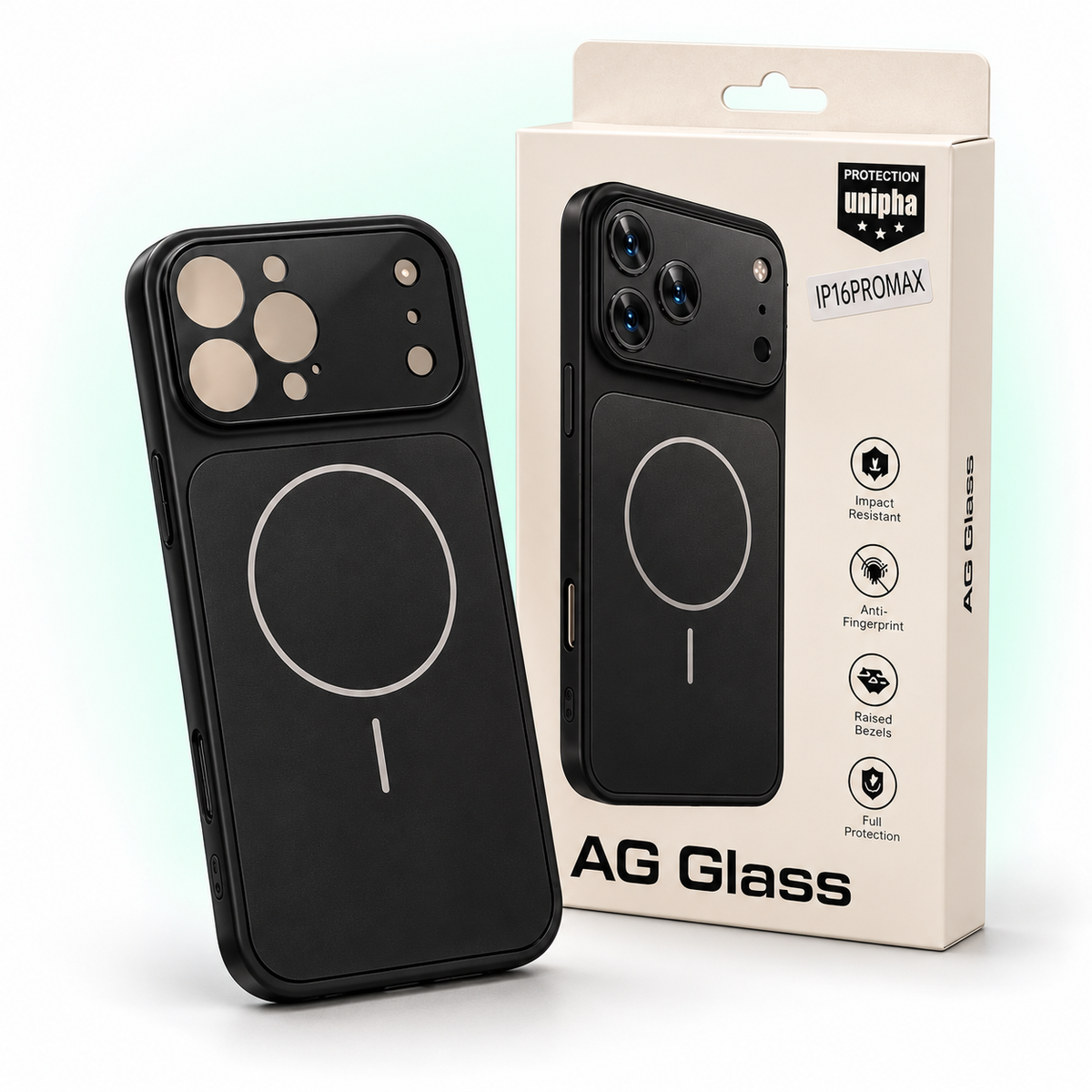 iPhone 16 ProMax Uyumlu 17 Pro Max Görünümlü Premium Çevirici Kamera Korumalı MagSafe Destekli Kılıf — stüdyo ürün görseli