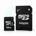 Micro SD Hafıza Kartı 64 -128 - 256 GB Class 10 4K UHD Uyumlu microSDXC SD Adaptörlü Suya ve Darbeye Dayanıklı — stüdyo ürün görseli