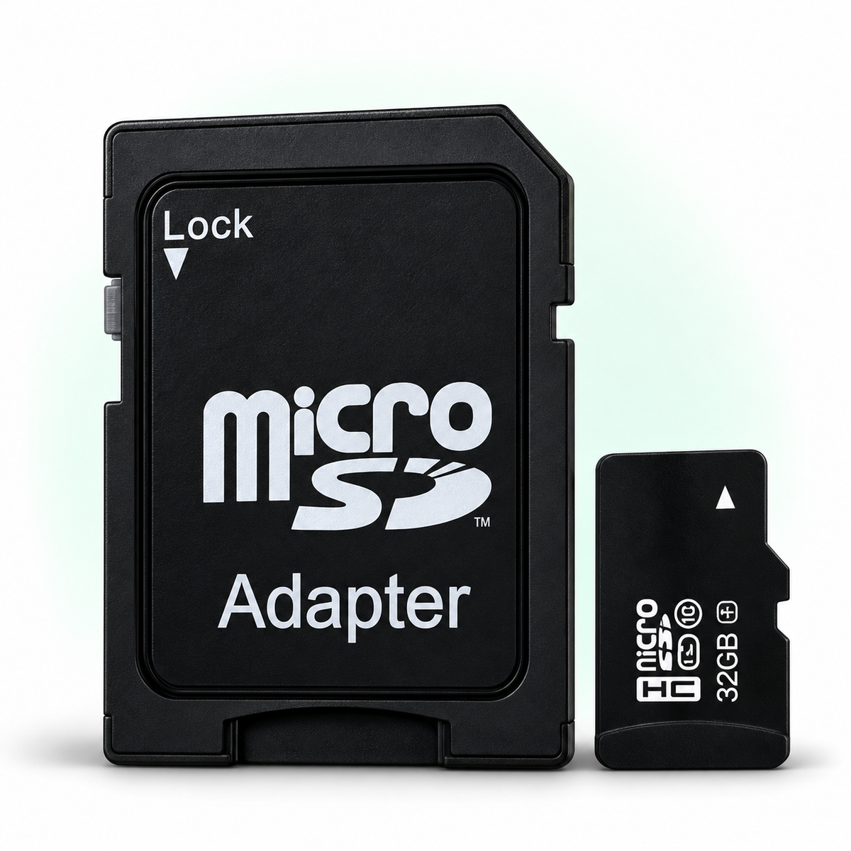 32GB Micro SD Hafıza Kartı + SD Adaptör UHS-I Class 10 4K Ultra HD Kamera Telefon Drone Aksiyon Kamera Uyumlu — stüdyo ürün görseli