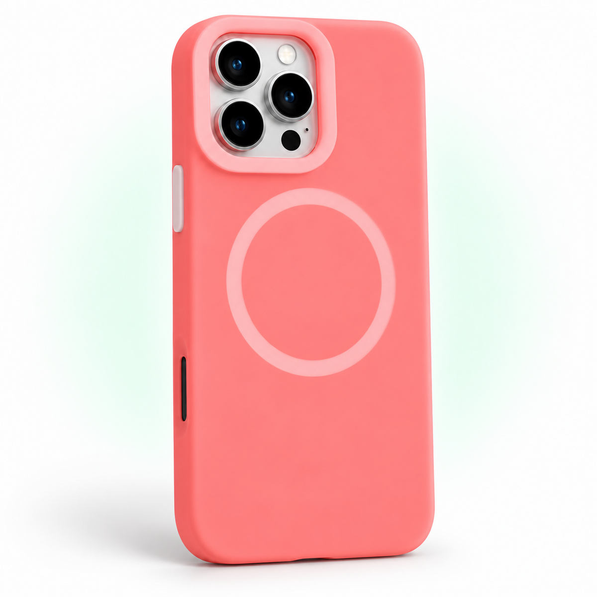 iPhone 16 Pro Kılıf Magsafe Özellikli Soft Silikon Kılıf Kamera Korumalı Kadife İç Yüzey Mat Premium Koruma — stüdyo ürün görseli