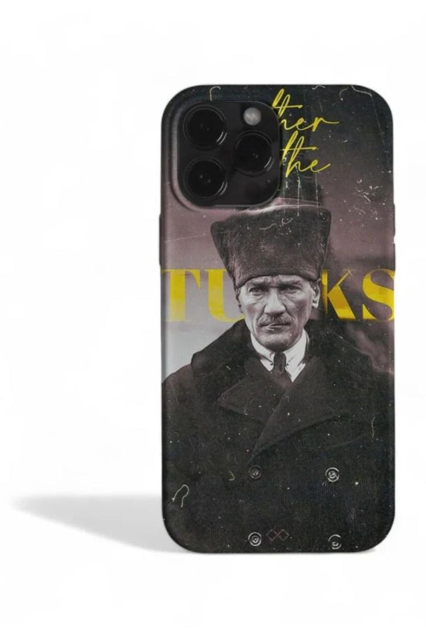 WOTOBEUS Atatürk 10 Kasım Anı Tasarım Premium Leke Tutmaz Telefon Kılıfı Aksesuarı — beyaz stüdyo fonu, 850 × 1274