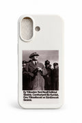 WOTOBEUS Atatürk Desenli İçi Kadife Premium Kalite Lansman Telefon Kılıfı — beyaz stüdyo fonu, 850 × 1274