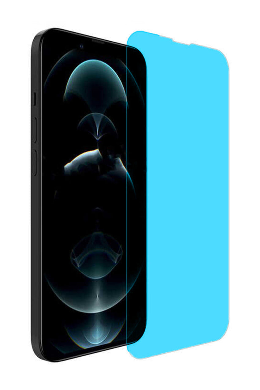 WOTOBEUS iPhone 14 ile uyumlu Nano Esnek Ekran Koruyucu Film — beyaz stüdyo fonu, 850 × 1274
