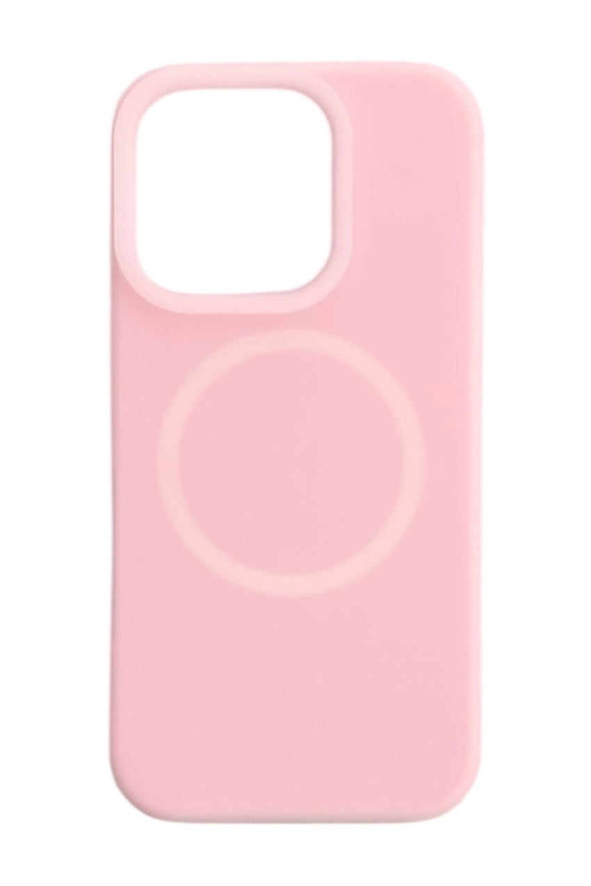 WOTOBEUS Magsafe Özellikli Pastel Renkli Silikon Telefon Kılıfı — beyaz stüdyo fonu, 850 × 1274