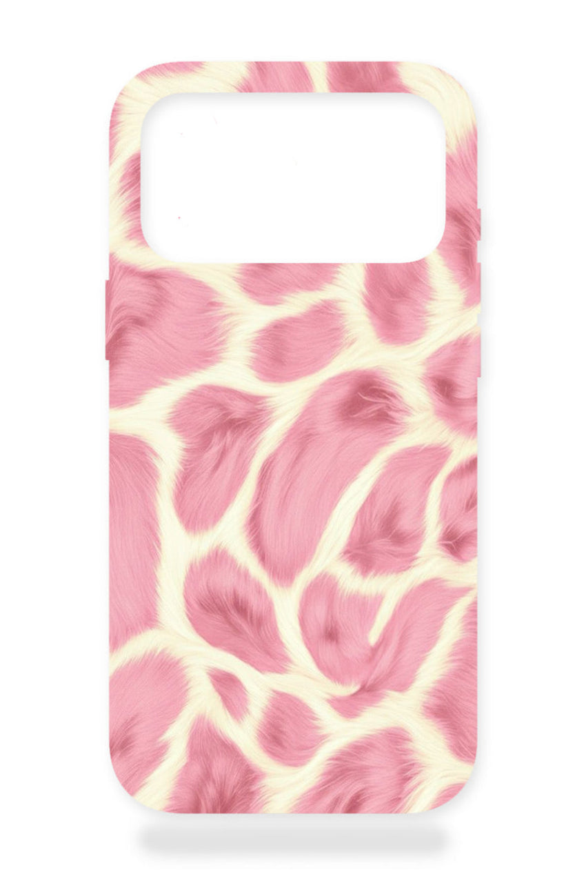 WOTOBEUS Pembe Leopar Tasarım Koruyucu Baskılı Desen Telefon Kılıfı — beyaz stüdyo fonu, 850 × 1274