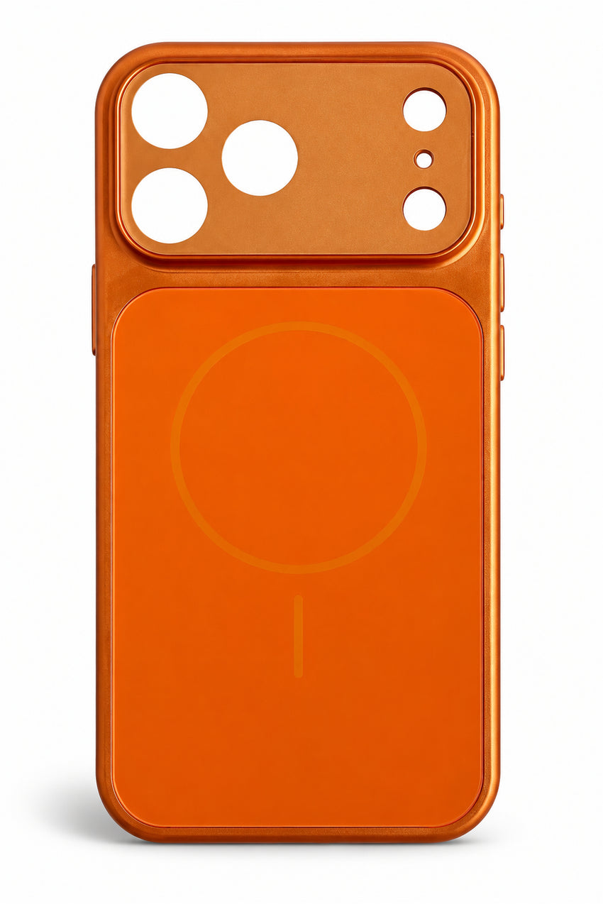 WOTOBEUS iPhone (17) uyumlu AG Glass MagSafe Destekli 17 Pro Max Dönüştürücü Kılıf — beyaz stüdyo fonu, 850 × 1274