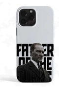 WOTOBEUS Atatürk Anı Premium İçi Kadife Lansman Telefon Kılıfı — beyaz stüdyo fonu, 850 × 1274