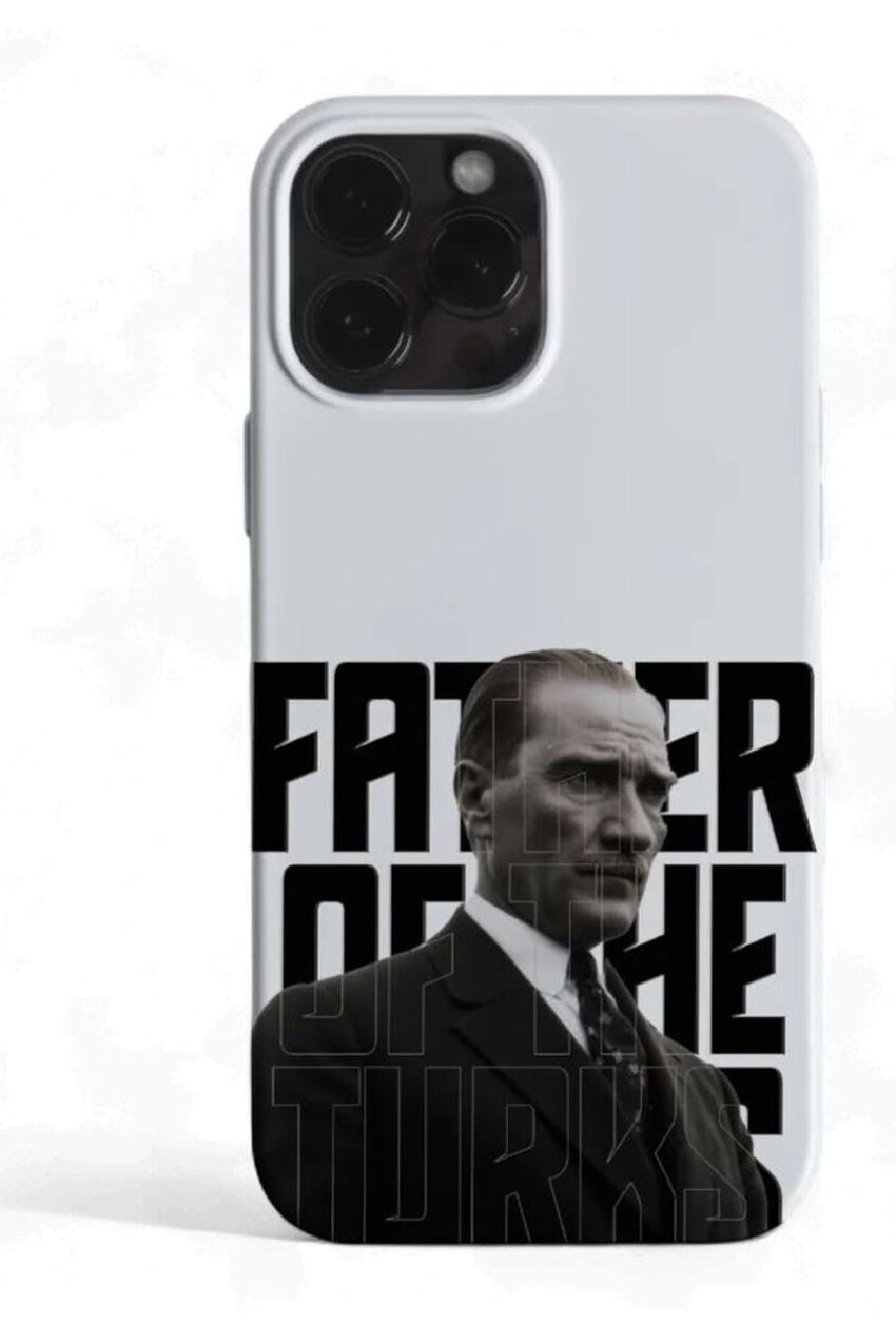 WOTOBEUS Atatürk Anı Premium İçi Kadife Lansman Telefon Kılıfı — beyaz stüdyo fonu, 850 × 1274