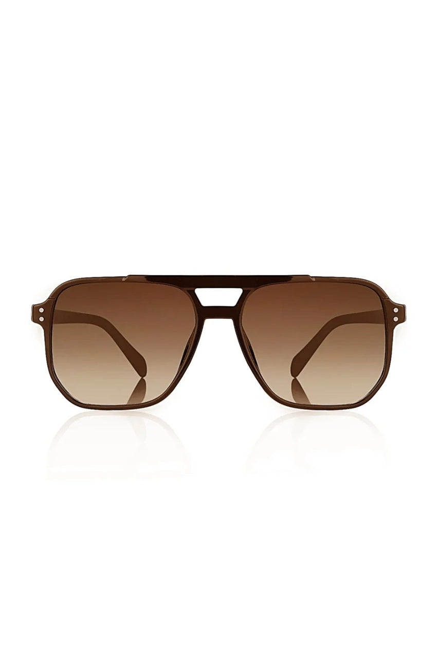 WOTOBEUS Güneş Gözlüğü Retro Uv400 Korumalı New Pilot Stil Unisex Güneş Gözlüğü — beyaz stüdyo fonu, 850 × 1274