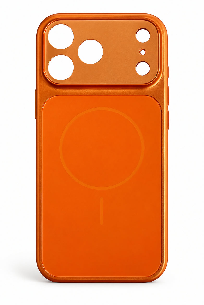 WOTOBEUS iPhone (15 Pro Max) uyumlu AG Glass MagSafe Destekli 17 Pro Max Dönüştürücü Kılıf — beyaz stüdyo fonu, 850 × 1274