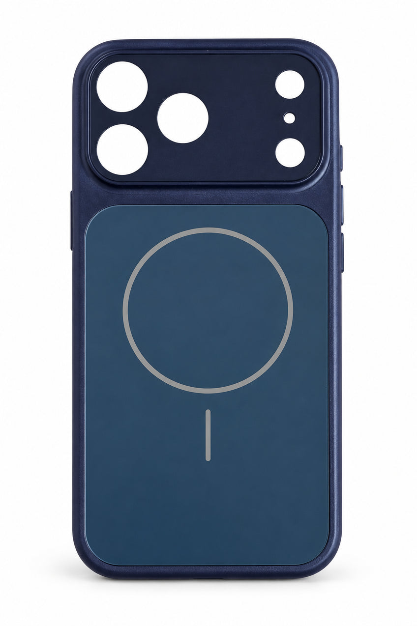 WOTOBEUS iPhone (15 Pro Max) uyumlu AG Glass MagSafe Destekli 17 Pro Max Dönüştürücü Kılıf — beyaz stüdyo fonu, 850 × 1274