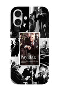 WOTOBEUS Atatürk Desenli İçi Kadife Premium Kalite Lansman Telefon Kılıfı — beyaz stüdyo fonu, 850 × 1274