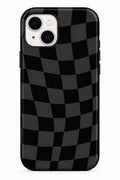 WOTOBEUS Kare Desenli İçi Kadife Lansman Telefon Kılıfı — beyaz stüdyo fonu, 850 × 1274
