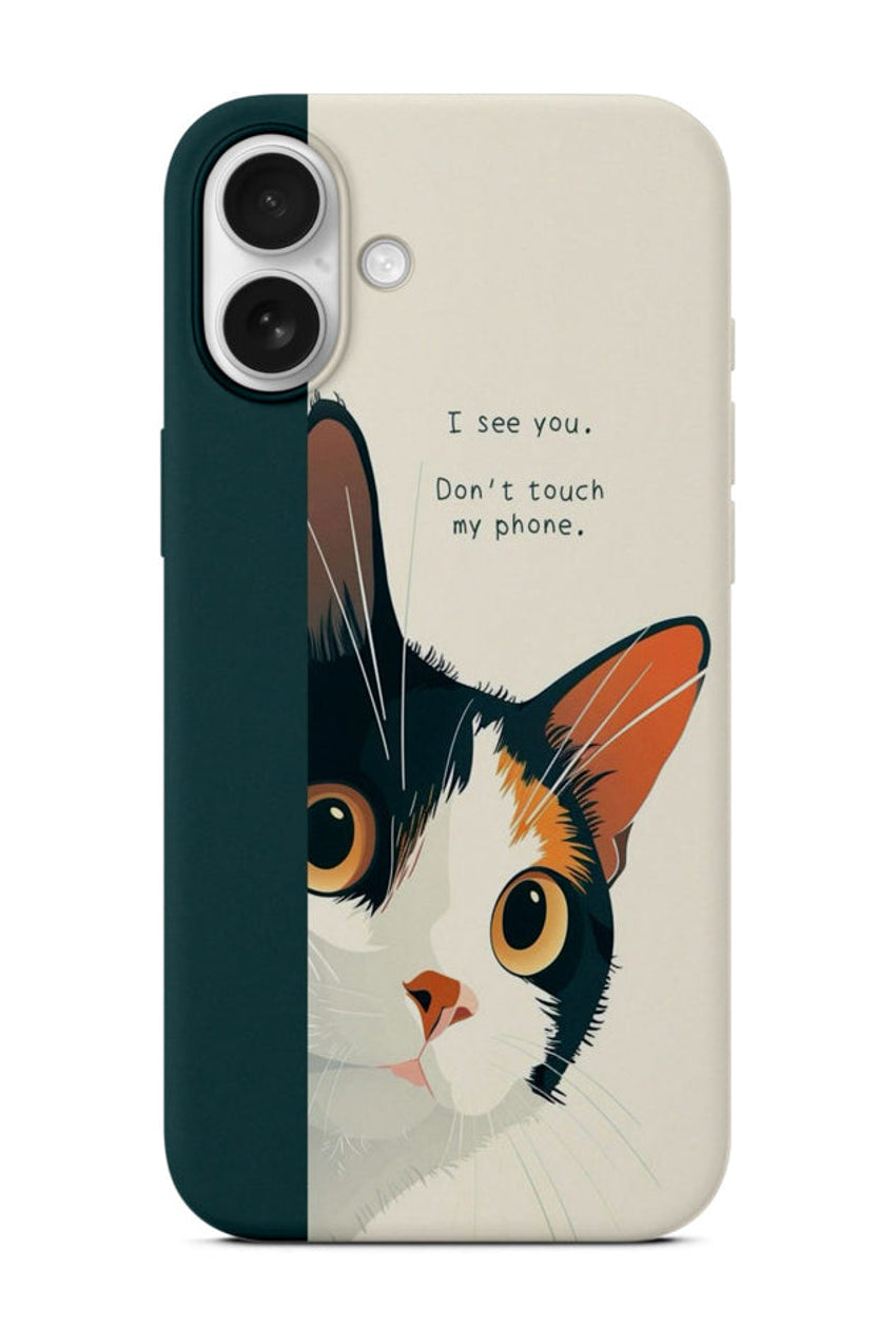 WOTOBEUS İçi Kadife Dışı Premium Cat Tasarım Silikon Leke Tutmaz Lansman Telefon Kılıfı — beyaz stüdyo fonu, 850 × 1274