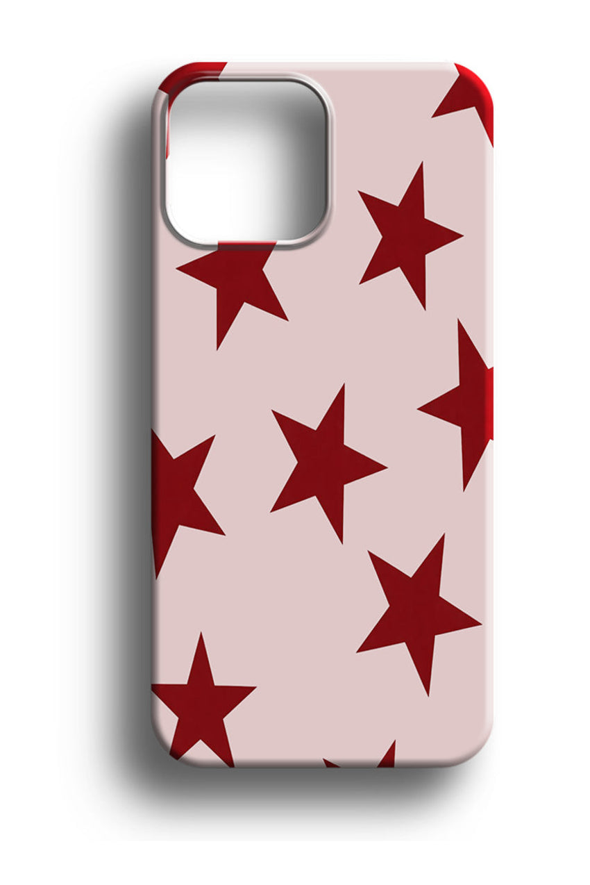 WOTOBEUS Pembe Yıldız Tasarım Koruyucu Baskılı Desenli Telefon Kılıfı — beyaz stüdyo fonu, 850 × 1274