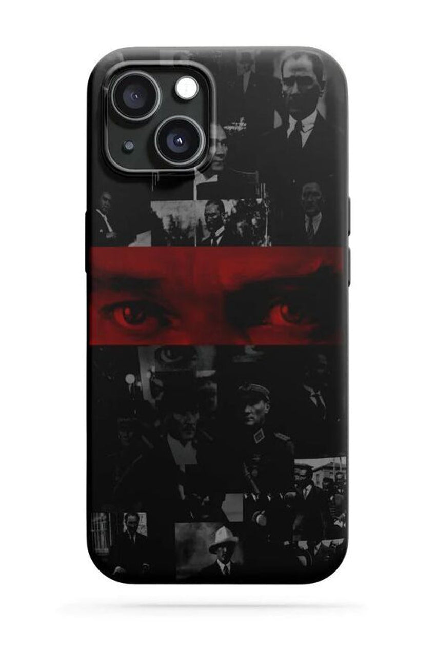 WOTOBEUS Atatürk 10 Kasım Anı Tasarım Premium Leke Tutmaz Telefon Kılıfı Aksesuarı — beyaz stüdyo fonu, 850 × 1274