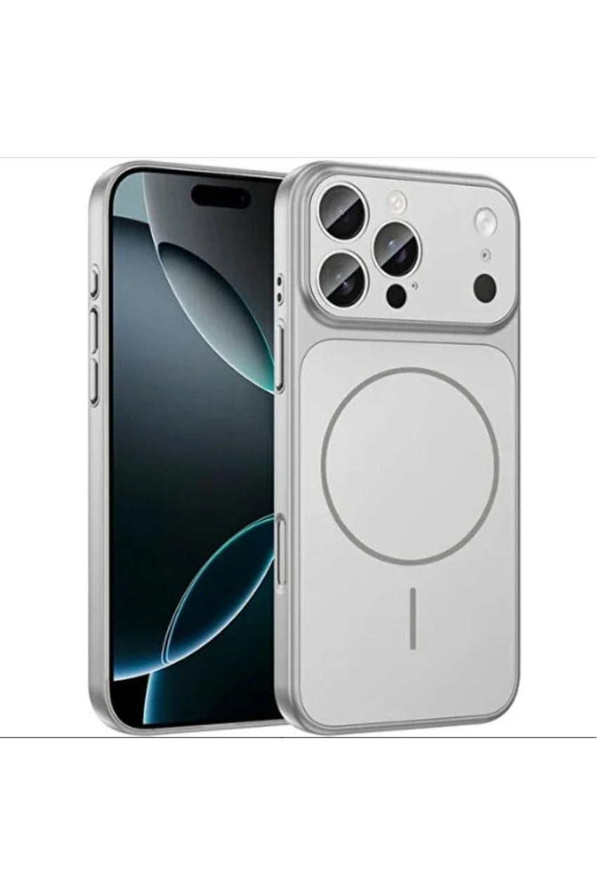WOTOBEUS 17 Pro Max Görünümüne Çeviren Magsafe Özellikli Glass Premium Kılıf — beyaz stüdyo fonu, 850 × 1274
