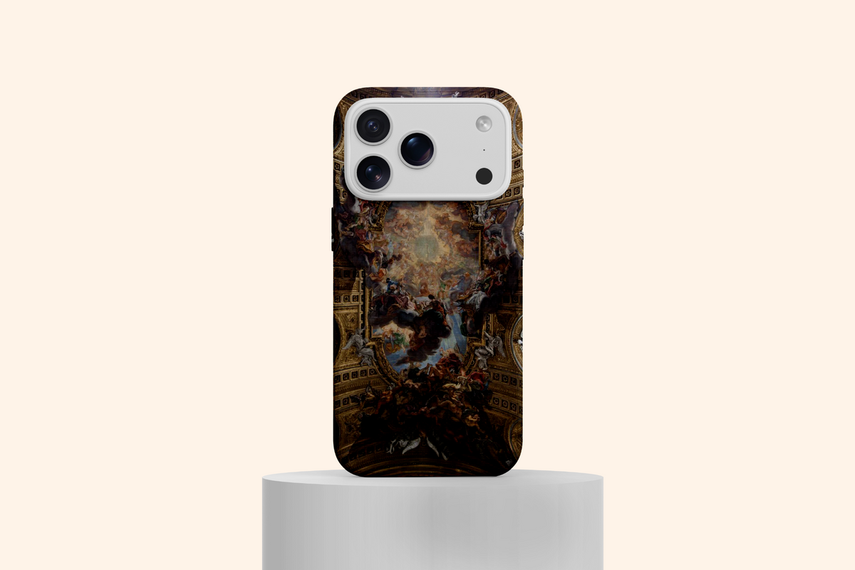 WOTOBEUS Klasik Fresk Sanat Desenli Telefon Kılıfı