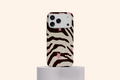 WOTOBEUS Zebra ve Pembe Yıldızlı Telefon Kılıfı