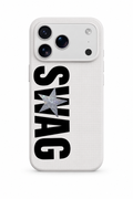 WOTOBEUS Beyaz SWAG Yıldız - iPhone 17 Pro Max üzerinde mokap