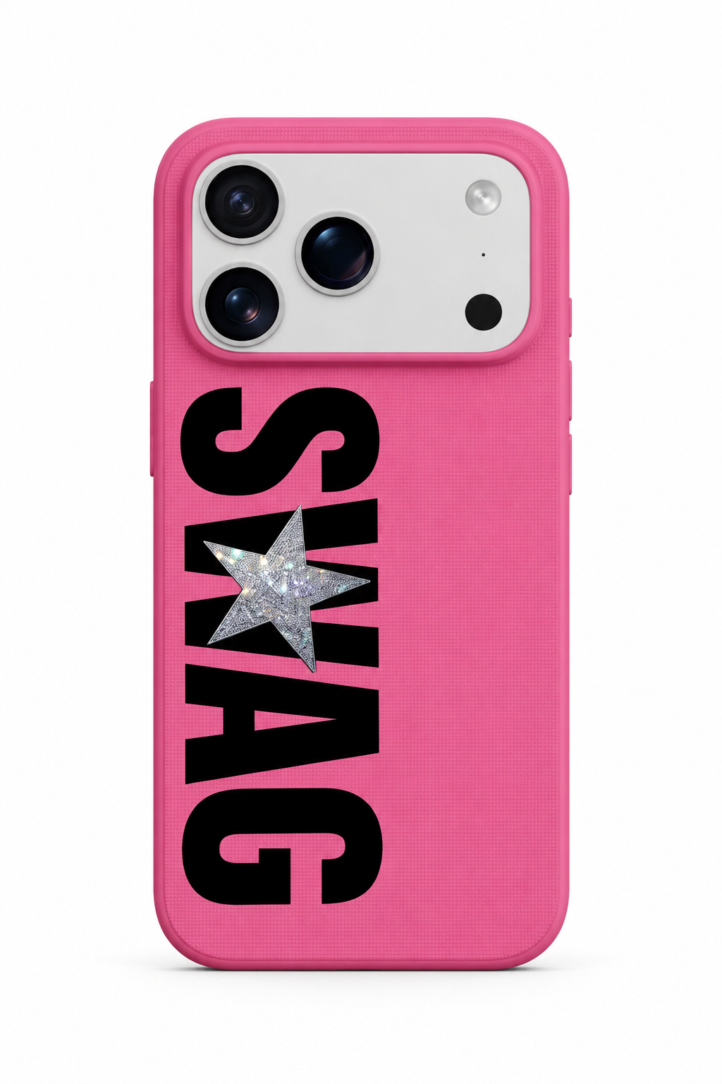 WOTOBEUS Pembe SWAG Yıldız - iPhone 17 Pro Max üzerinde mokap