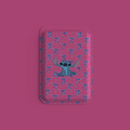 WOTOBEUS Pembe Fiyonk ve Stitch Tasarımlı MagSafe Kartlık
