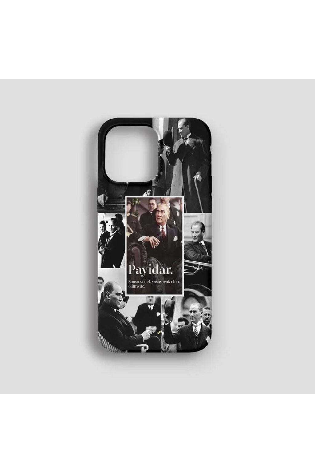 WOTOBEUS 10 Kasım Atatürk Desenli İçi Kadife Premium Kalite Lansman Telefon Kılıf