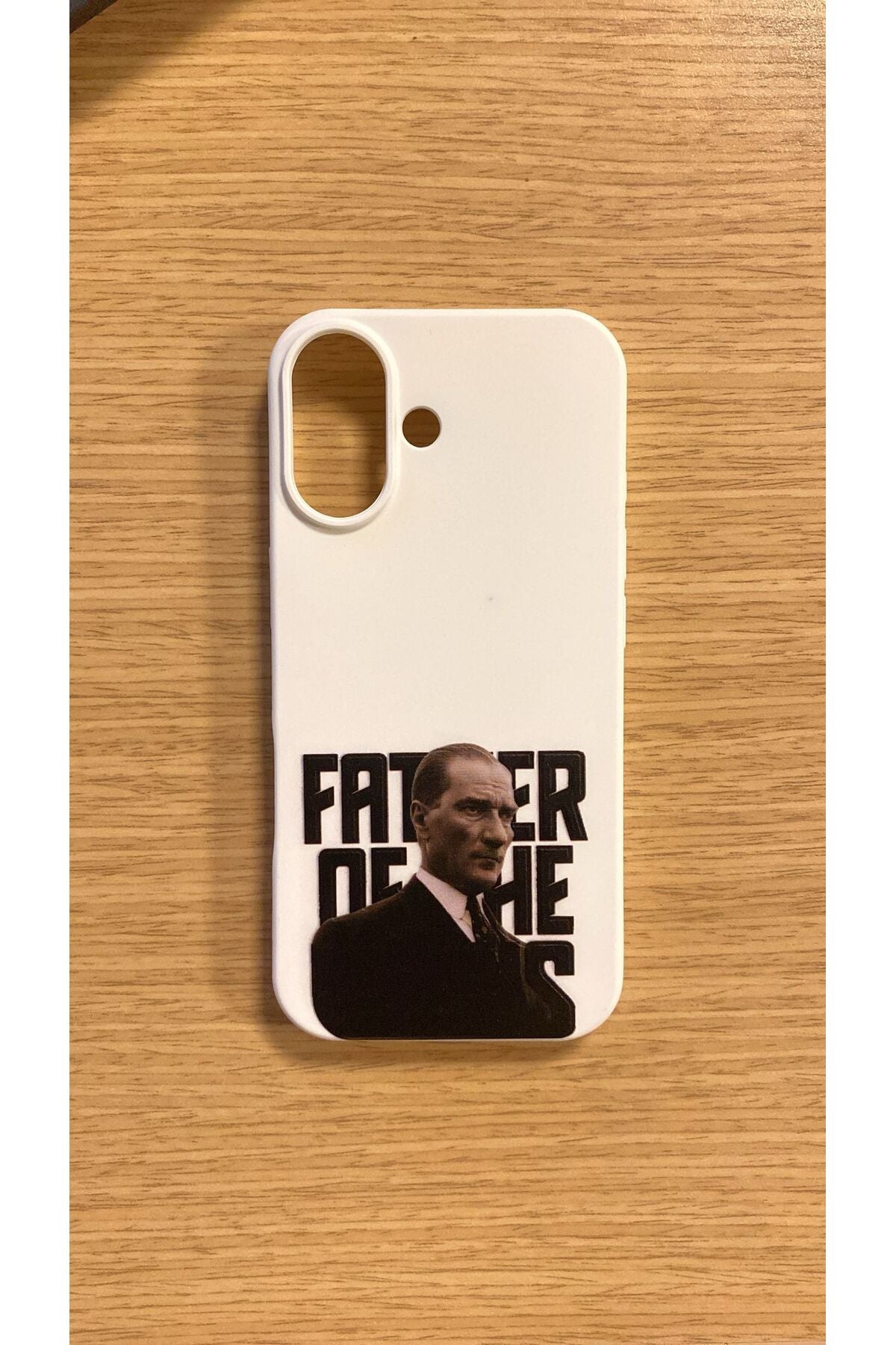 WOTOBEUS Atatürk Desenli İçi Kadife Premium Kalite Lansman Telefon Kılıfı