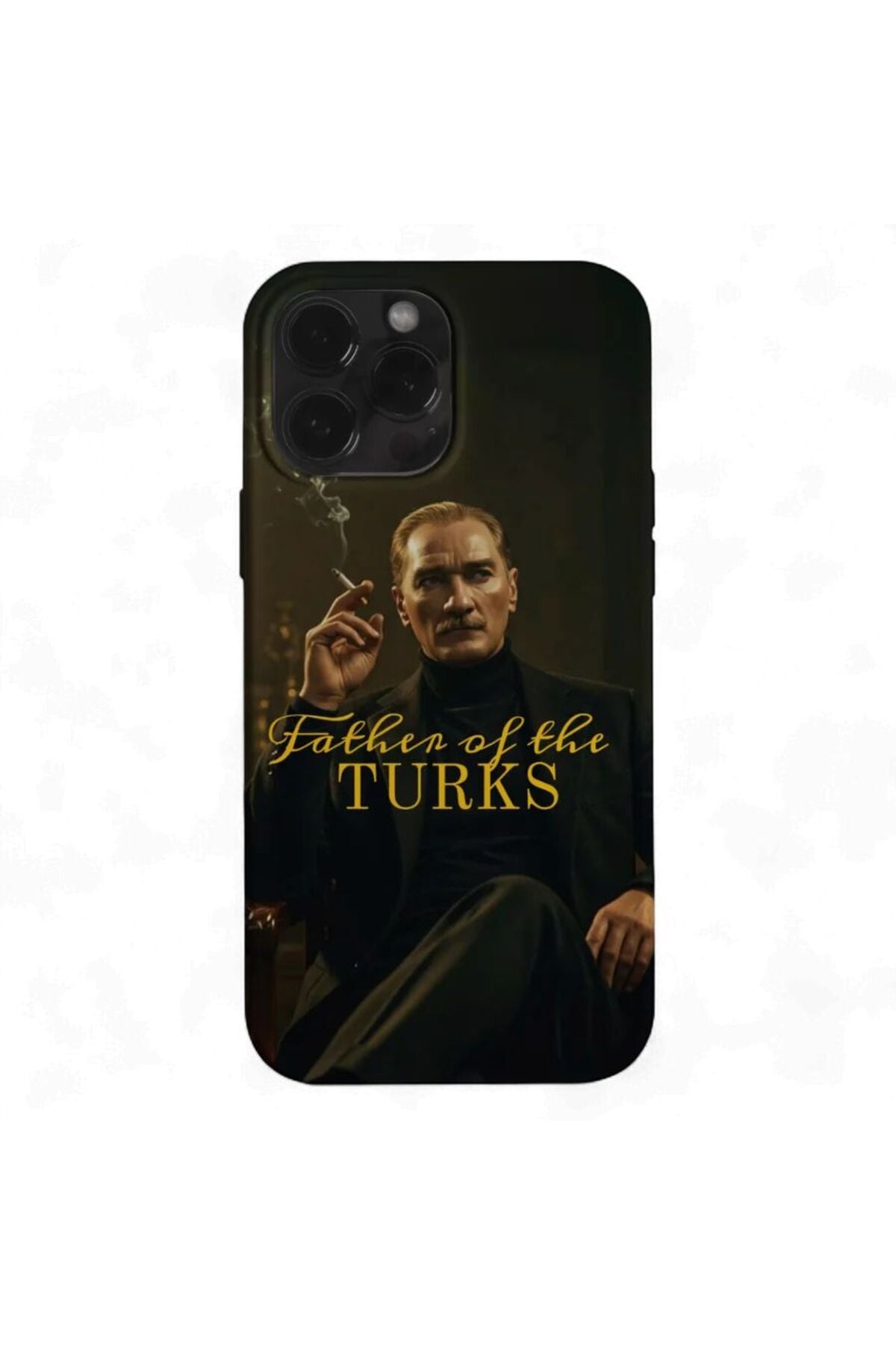 WOTOBEUS 10 Kasım Atatürk Desenli İçi Kadife Premium Kalite Lansman Telefon Kılıf