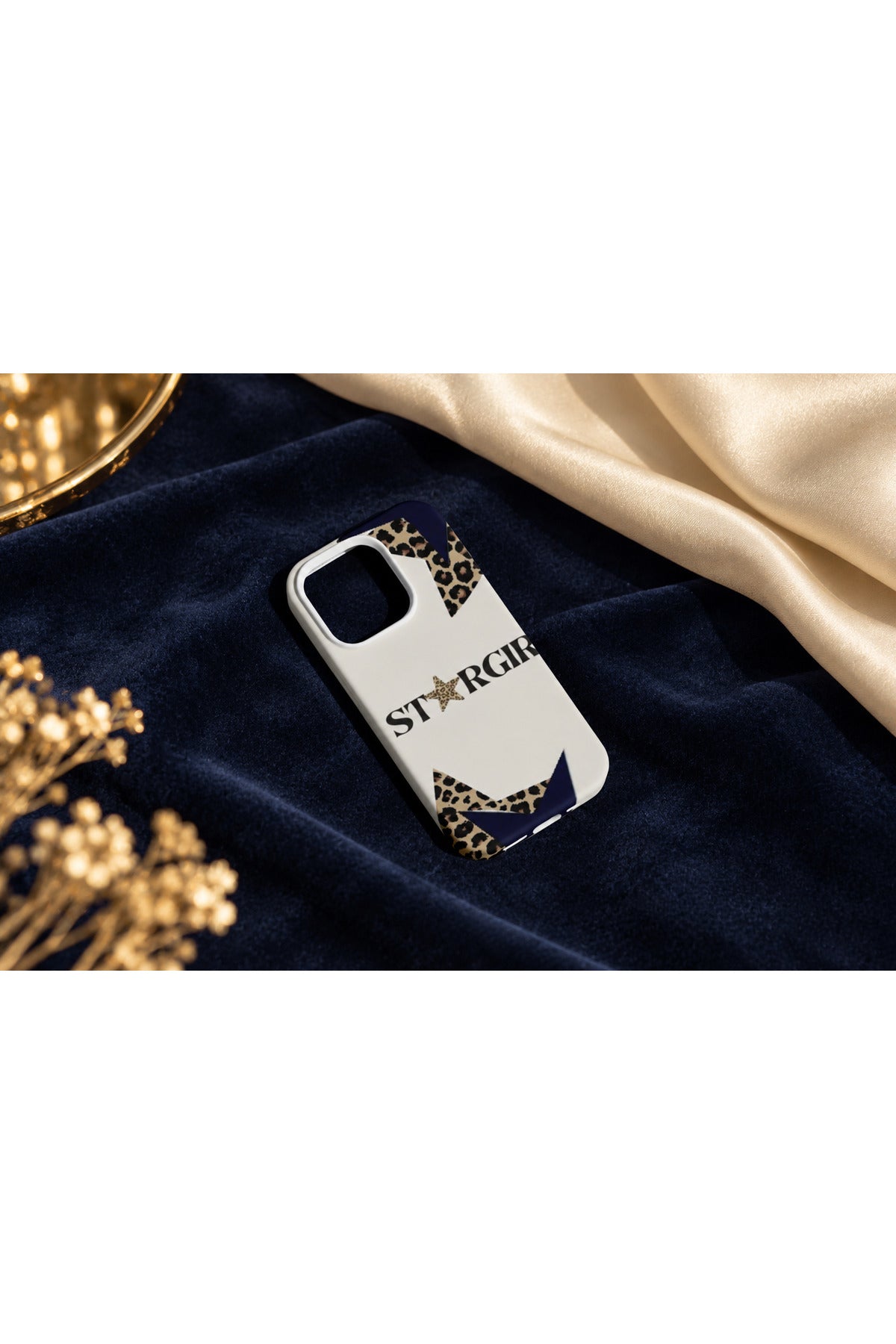 WOTOBEUS İçi Kadife Star Trend Tasarım İçi Kadife Premium Lansman Telefon Kılıfı