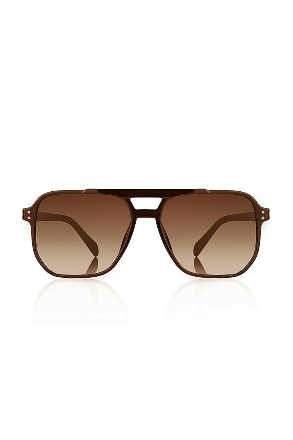 WOTOBEUS Güneş Gözlüğü Retro Uv400 Korumalı New Pilot Stil Unisex Güneş Gözlüğü
